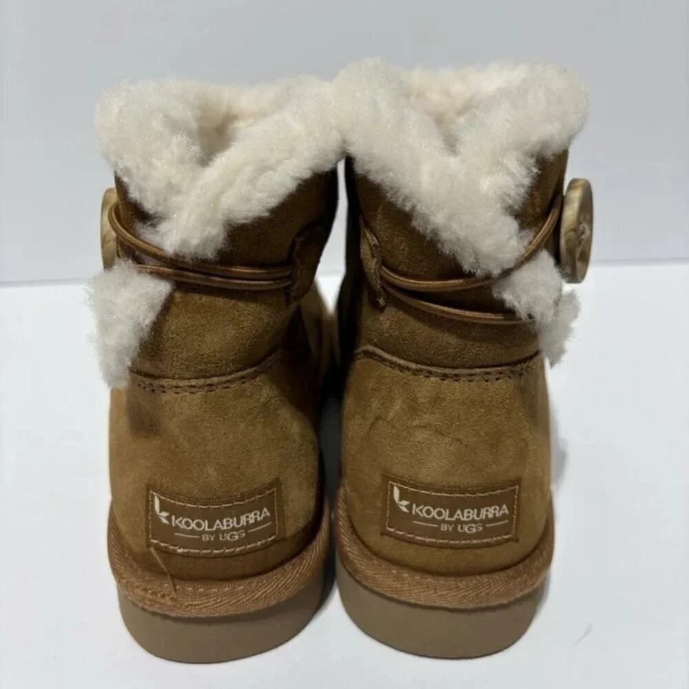 Koolaburra Women’s Nalie Chestnut Winter Boots, Size 6 M